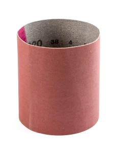 1 - Rullo abrasivo corindone per satinatrice 90x100mm grana 180 Fervi nas100/180a
