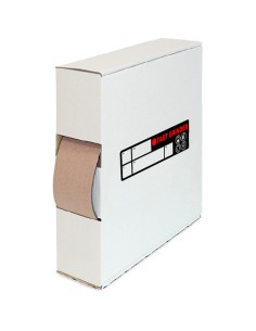 1 - Rotolo carta abrasiva anti spreco in spugna 115 mm x 25 mt grana 150