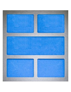 1 - Termoformato morbido porta minuteria 2/3 - 376 x 405 x 33 mm Fervi tm01/110