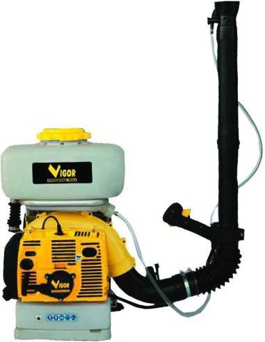 Atomizzatore irroratore a scoppio a spalla zaino 2t 56,5cc serbatoio 14 litri VIGOR vat-565