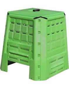 Compostiera bio composter ecologico polipropilene verde lt. 380
